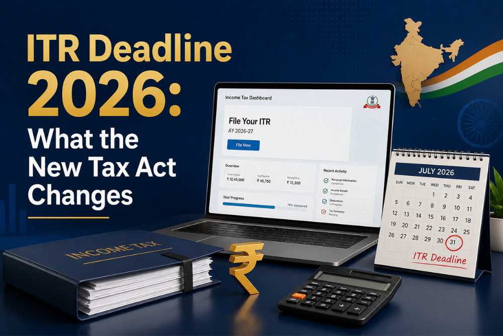 ITR Deadline 2026: How Does Income Tax Act 2025 Affect Your Tax Return?