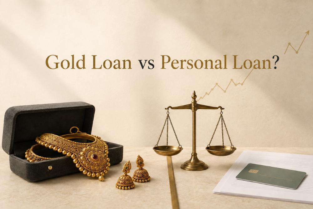 Rising Gold Prices & Lower Interest Rates: Gold Loan Vs Personal Loan