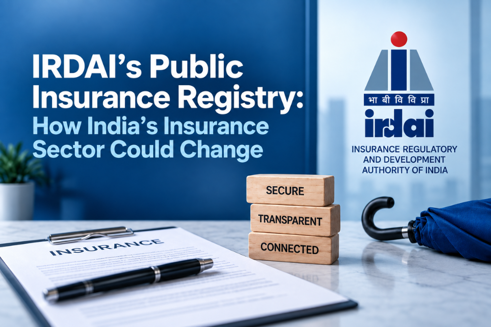 IRDAI's public insurance registry headline with subtect how india's insurance sector could change