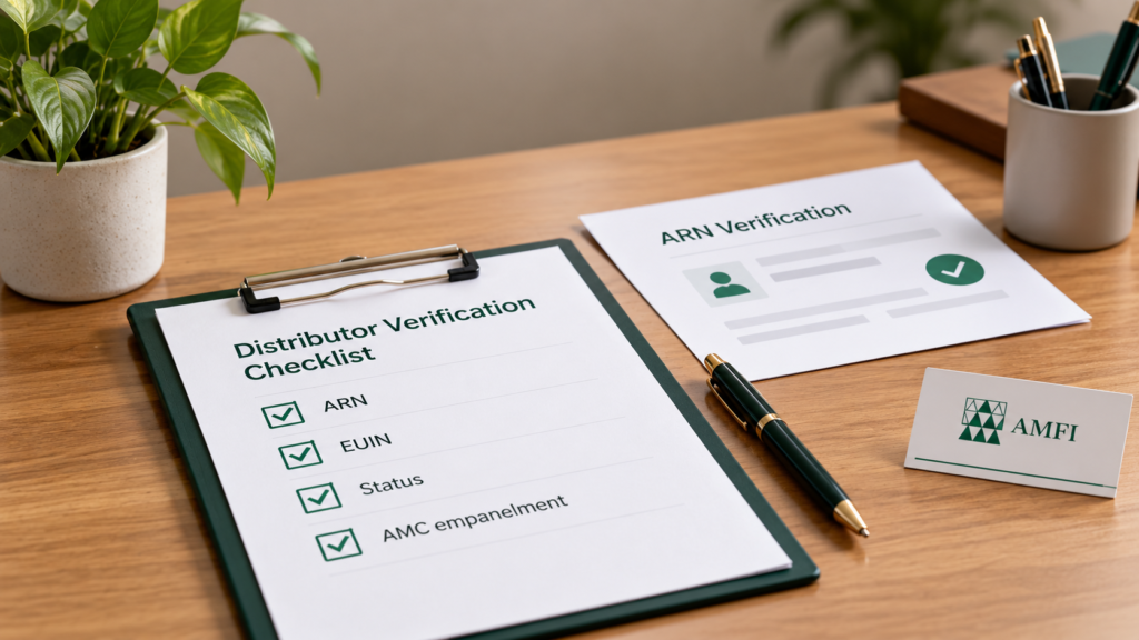 Mutual fund distributor verification checklist