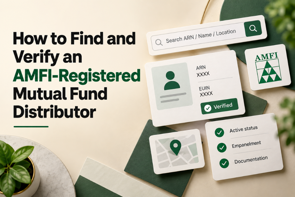 how to find and verify an amfi-registered mutual fund distributor headline