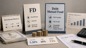 fixed deposits vs debt mutual funds comparison